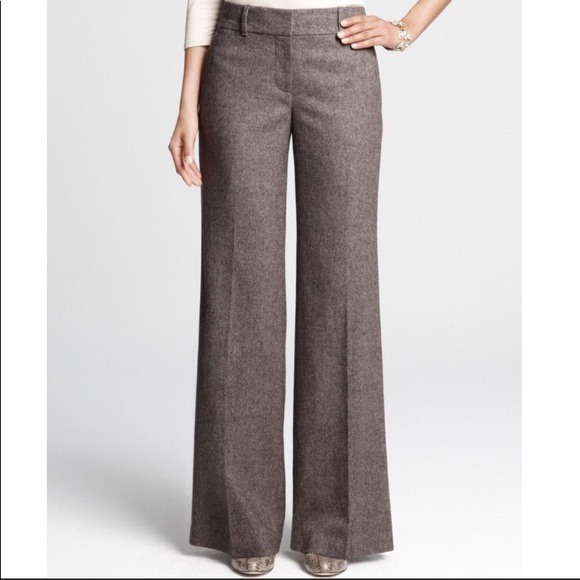 Ann Taylor Pants - Ann Taylor signature fit wide leg size 4 NWT